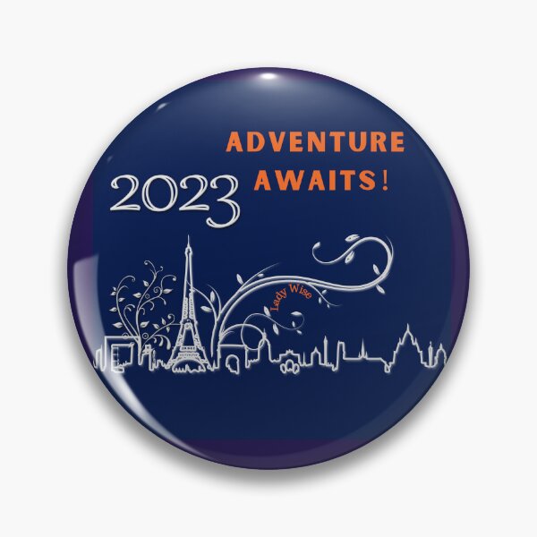 Item preview, 2023 ADVENTURE AWAITS! designed and sold by LadyWise.