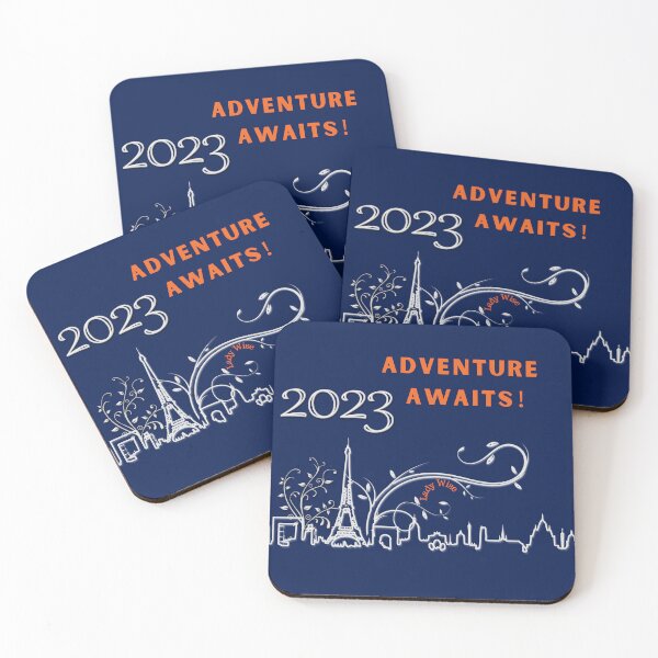 Item preview, 2023 ADVENTURE AWAITS! designed and sold by LadyWise.