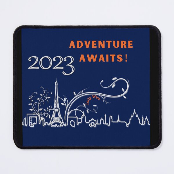 Item preview, 2023 ADVENTURE AWAITS! designed and sold by LadyWise.
