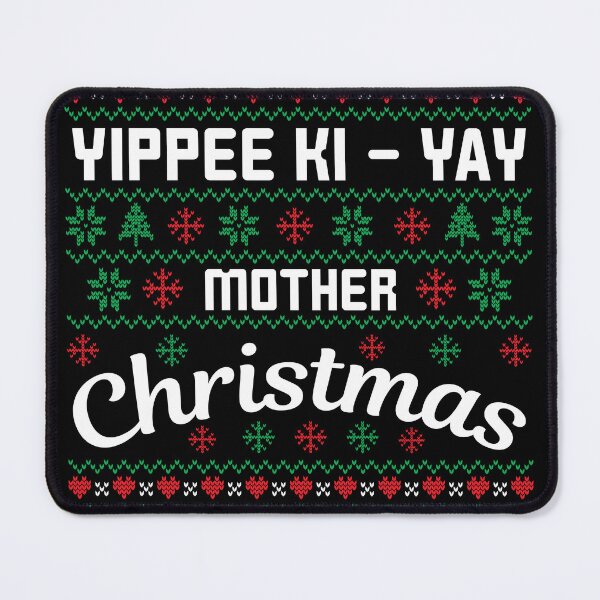 Item preview, Yippee Ki - Yay Mother Christmas Ugly Christmas Sweather designed and sold by RepublicOfFire.