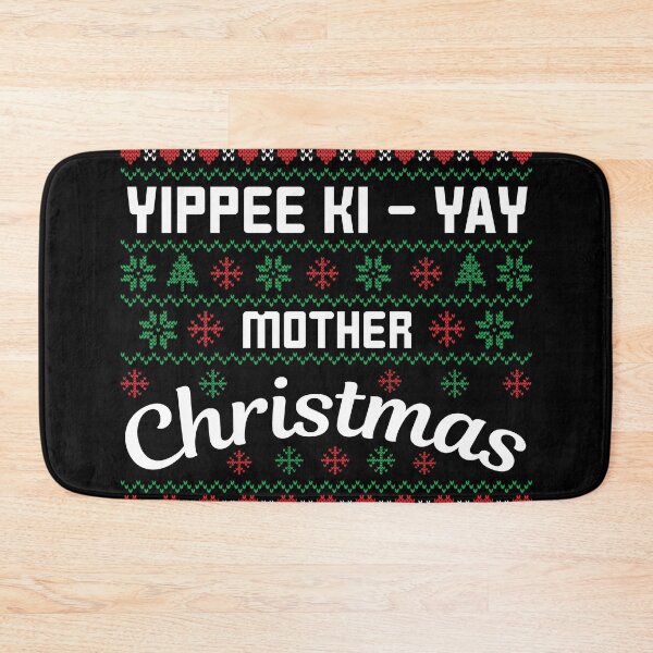 Artikelvorschau, Yippee Ki – Yay Mother Christmas Hässlicher Weihnachtspullover entworfen und verkauft von RepublicOfFire.