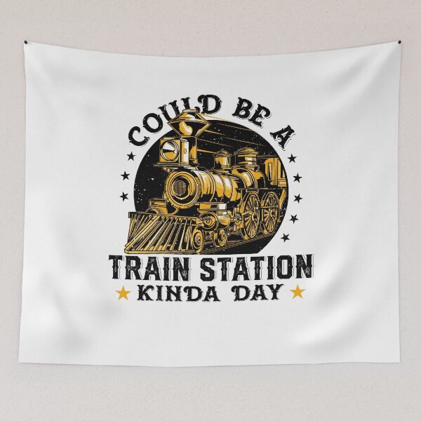 Item preview, Could Be a Train Station Kind of Day designed and sold by iliasjeff.