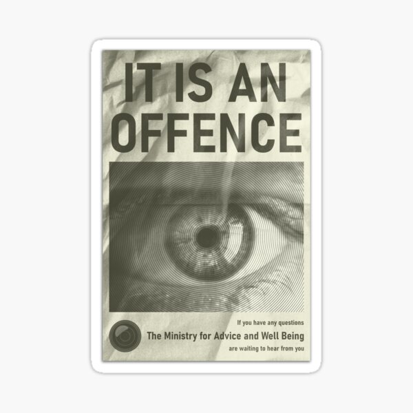 IT IS AN OFFENCE Sticker
