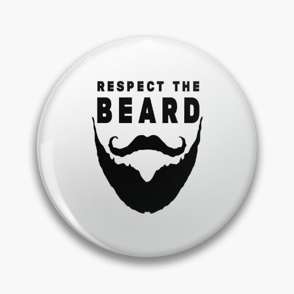 Item preview, Respect The Beard - Funny Beard Gifts - Black Mustaches - Beard and Mustache designed and sold by Stixdesigns.