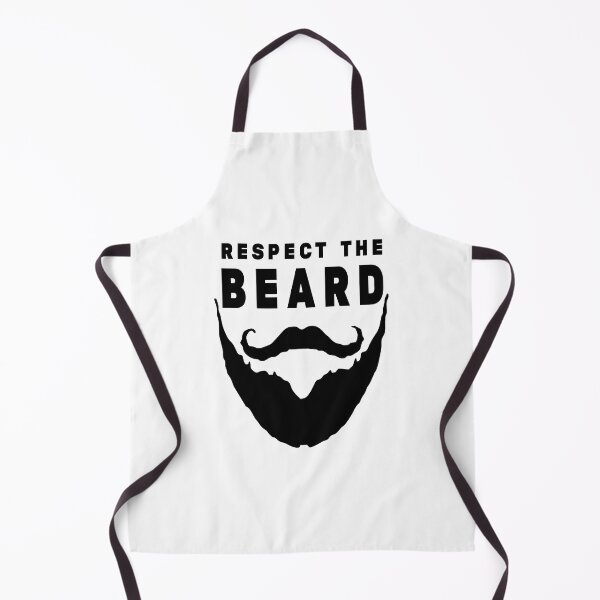 Item preview, Respect The Beard - Funny Beard Gifts - Black Mustaches - Beard and Mustache designed and sold by Stixdesigns.