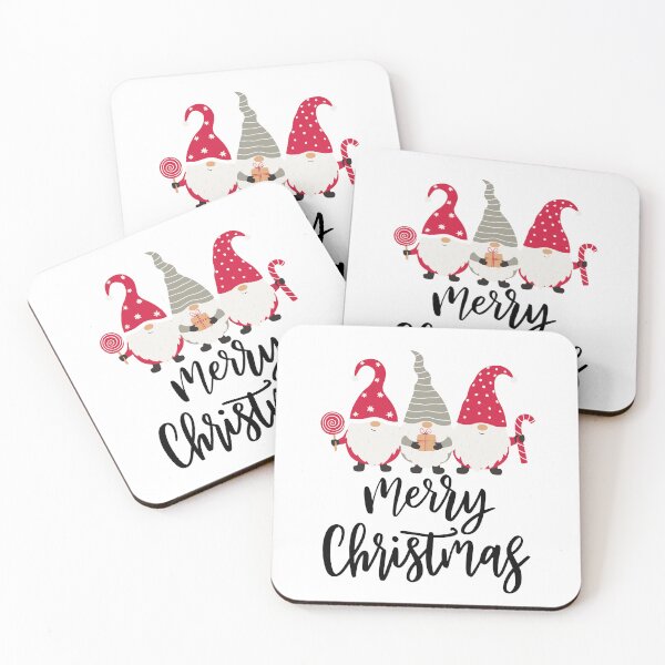 Item preview, Merry Christmas - Three Christmas Gnomes designed and sold by WBP Mart.