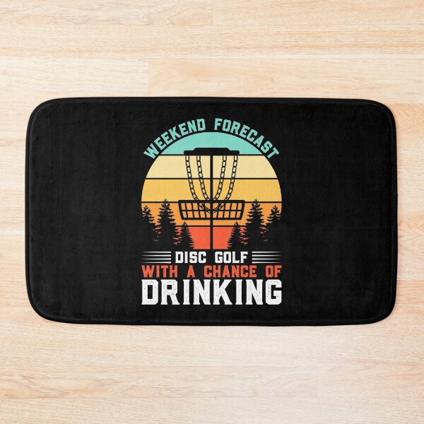 Item preview, Weekend Forecast Disc Golf With A Change designed and sold by netdota.