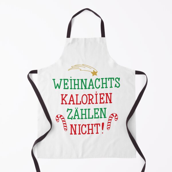 Item preview, Weihnachts kalorien zählen nicht. German text: Christmas calories dont count. designed and sold by pidzam4e.