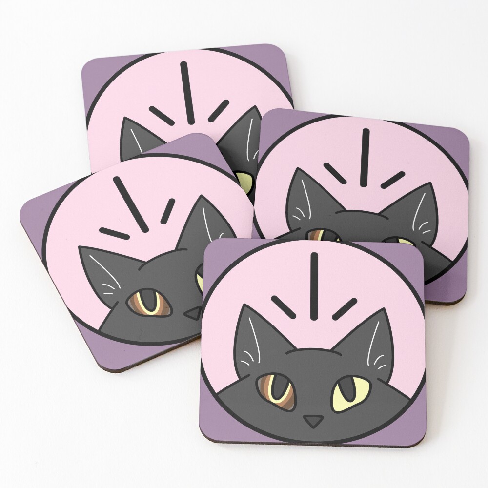 Item preview, Coasters (Set of 4) designed and sold by KittyClick.