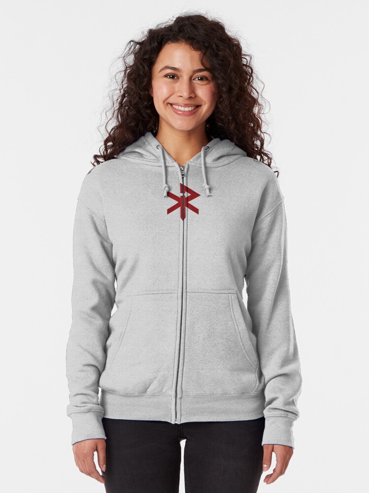 Thumbnail 2 of 5, Zipped Hoodie, Xuluprophet Logo Merchandise designed and sold by RiverTrollShop.