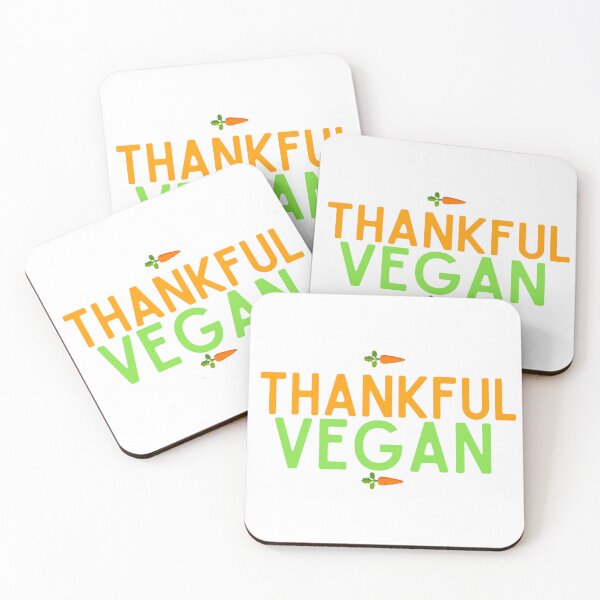 Item preview, Thankful vegan  designed and sold by teeesforme.