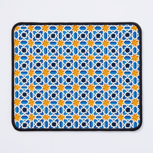 Item preview, COLORFUL ORIENTAL MOSAIC TRENDING MOROCCAN ZELLIGE CHIFFON TOP designed and sold by Ali-shopy.