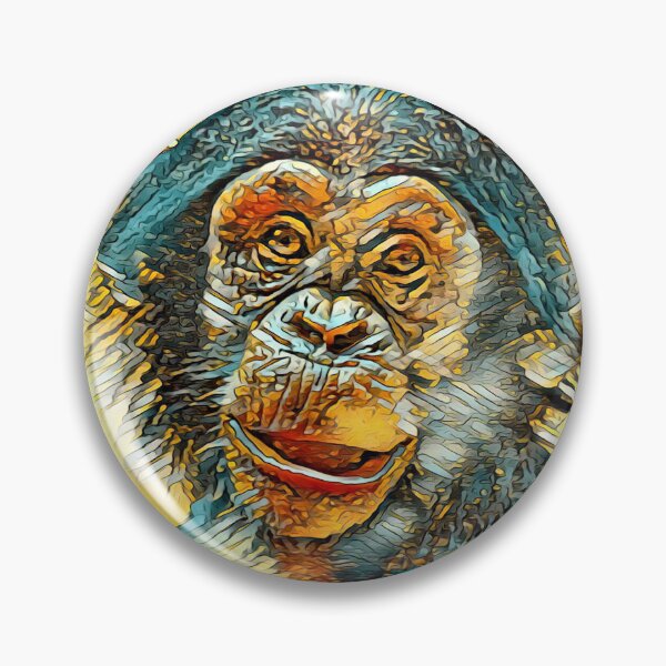 Artikelvorschau, AnimalArt Chimpanzee 001 entworfen und verkauft von JAMFoto.