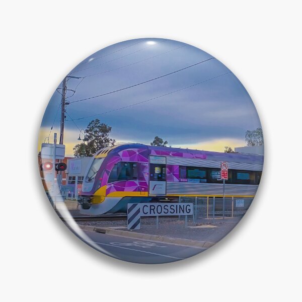 Item preview, VLocity Train at Bendigo Level Crossing - Bendigo, Victoria designed and sold by Steven Jodoin.
