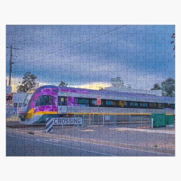 Item preview, VLocity Train at Bendigo Level Crossing - Bendigo, Victoria designed and sold by Steven Jodoin.