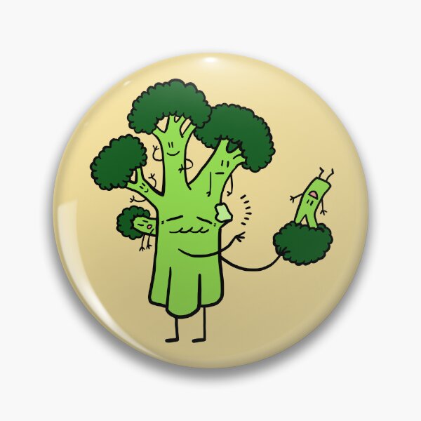 Item preview, Broccoli Buddy designed and sold by Stickerwhispers.