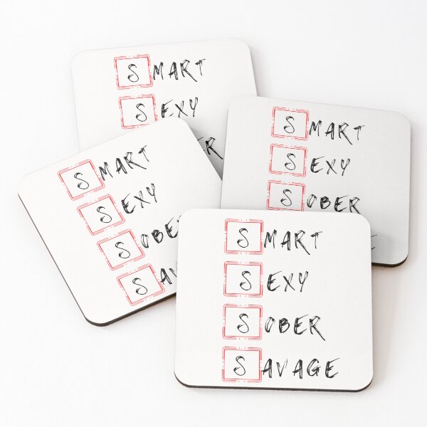 Item preview,  smart sexy sober savage designed and sold by Renovapring ⭐⭐⭐⭐⭐.