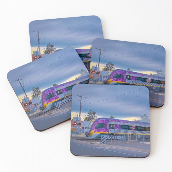 Item preview, VLocity Train at Bendigo Level Crossing - Bendigo, Victoria designed and sold by Steven Jodoin.