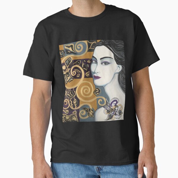 woman with jewelry Classic T-Shirt