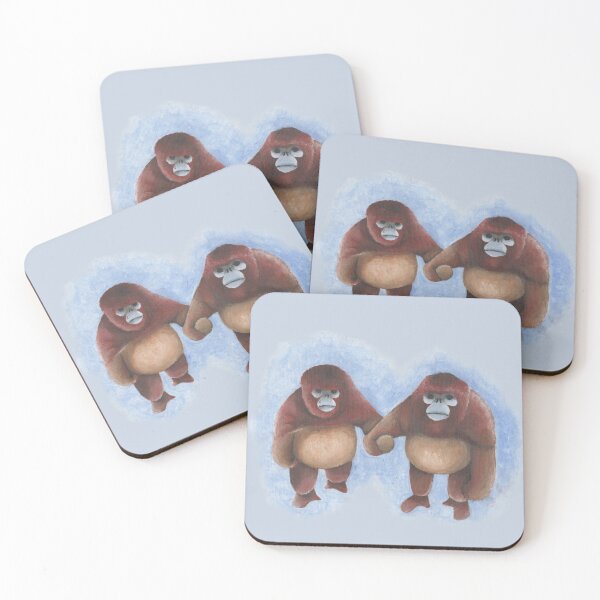 Item preview, Monkeys holding hands designed and sold by be-loo-ved.