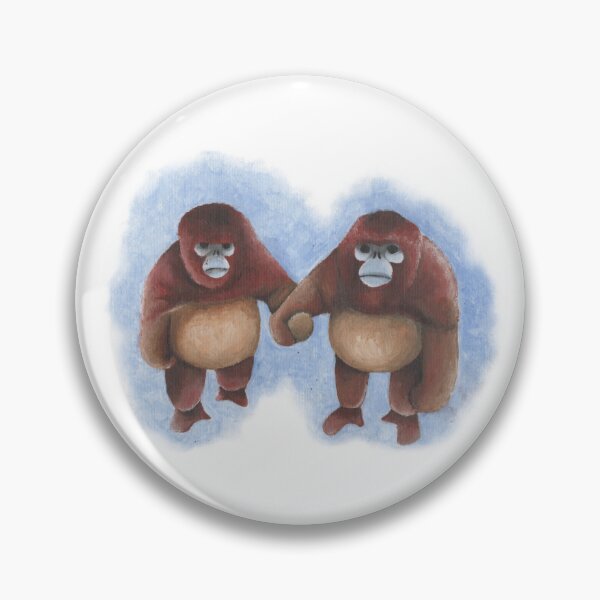 Item preview, Monkeys holding hands designed and sold by be-loo-ved.