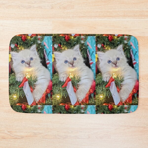 Item preview, Sweet Christmas ragdoll kitten designed and sold by Fluffycat2020.