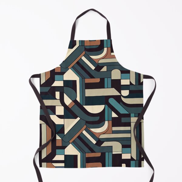 Aperçu de l'œuvre Modern Clean Mute Geometric Print Pattern Digital Painting créée et vendue par CodeAndColors.