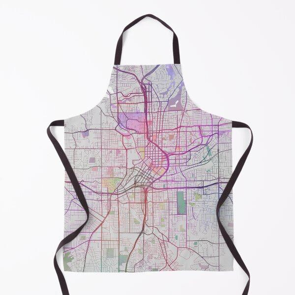 Item preview, Atlanta City Map, USA City Georgia, Travel, Traveler Gift designed and sold by TheRedFinch.