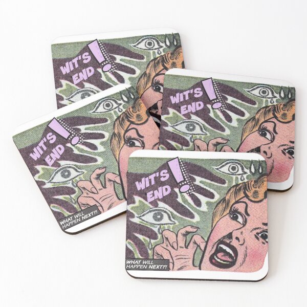 Item preview, Wit's End! Crazy Comic Art designed and sold by SSustainable.