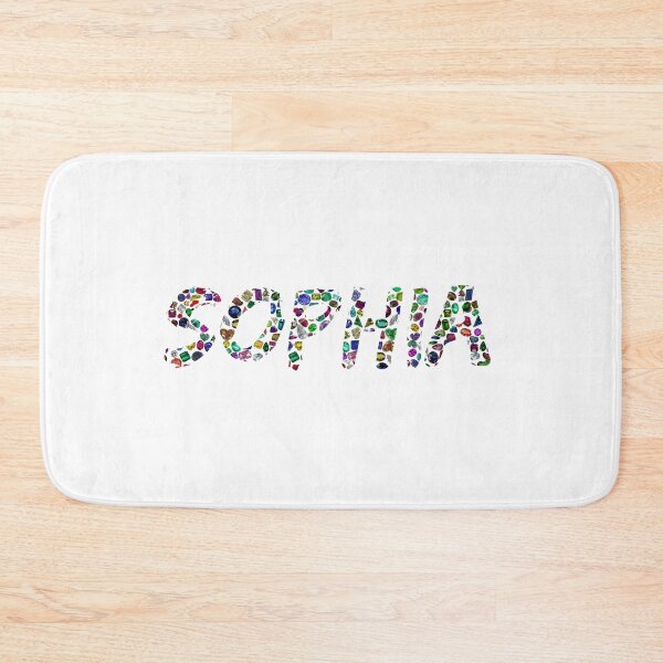 Artikelvorschau, Der Name SOPHIA aus Edelsteinen entworfen und verkauft von DigitalGemArt.