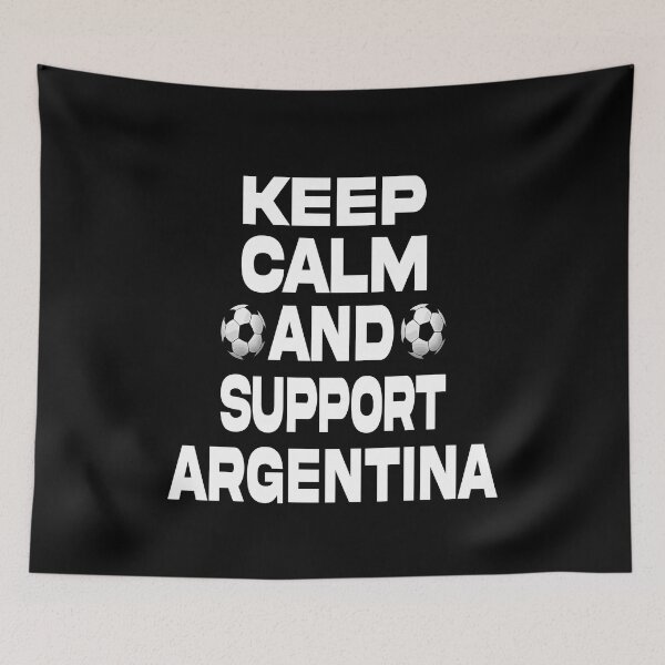 Item preview, keep calm and support argentina designed and sold by Ach B.