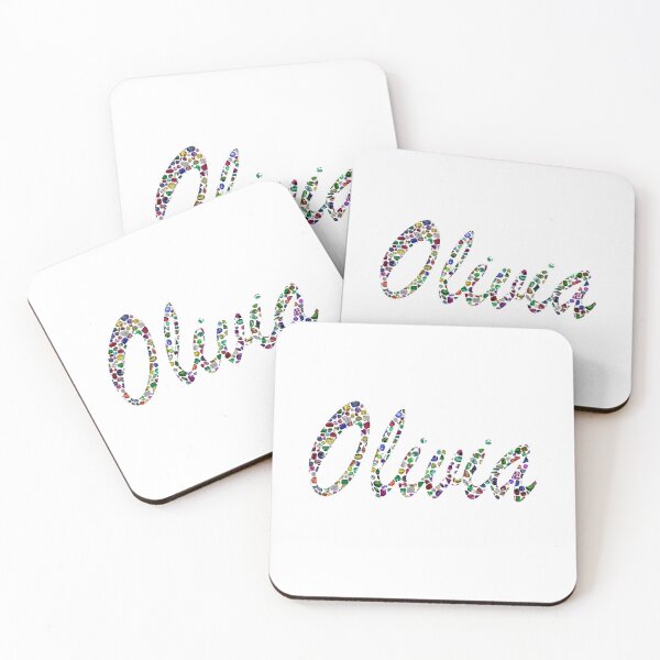 Item preview, The name OLIVIA made with Gemstones designed and sold by DigitalGemArt.