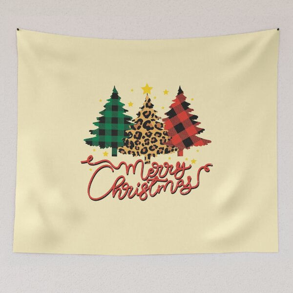Item preview, Merry Christmas retro Christmas vintage designs designed and sold by DesignsbyMona.