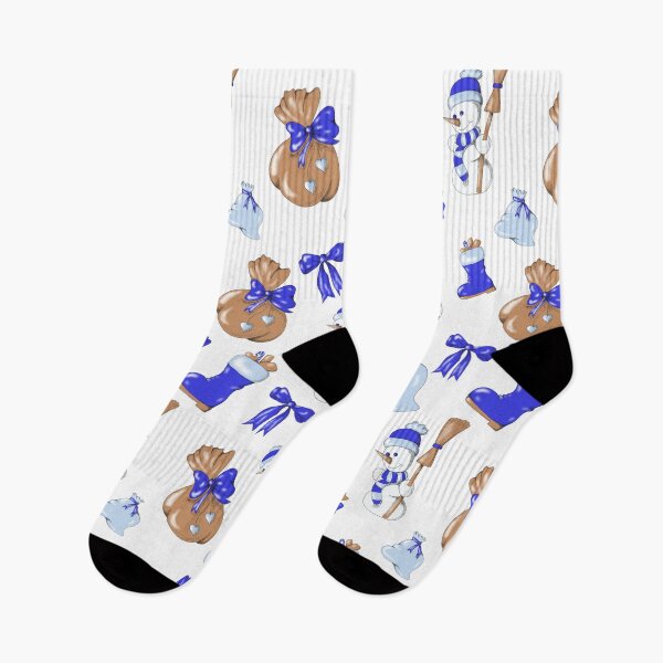 Item preview, Christmas  pattern with snowman and boots designed and sold by Lucia85.