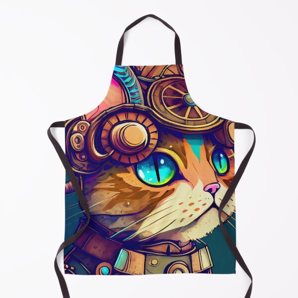 Item preview, Cats of the Future  designed and sold by AiBroughtToLife.