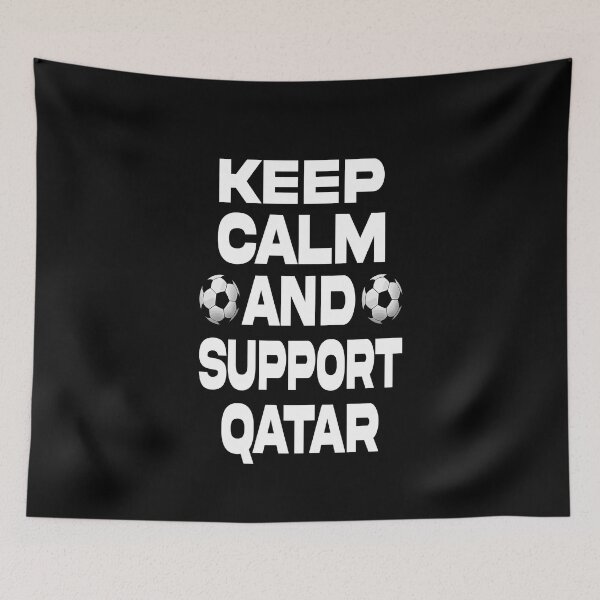 Item preview, keep calm and support Qatar designed and sold by Ach B.