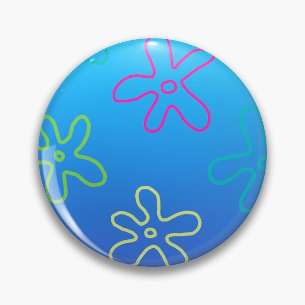 Item preview, Spongebob Bikini Bottom Flower Design designed and sold by luckymooninc.