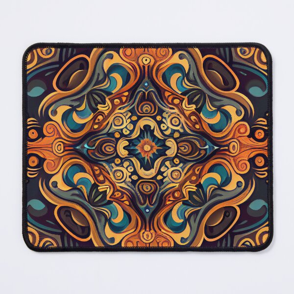 Artikelvorschau, Decorate Elaborate Gold Pattern Design Digital Painting entworfen und verkauft von CodeAndColors.