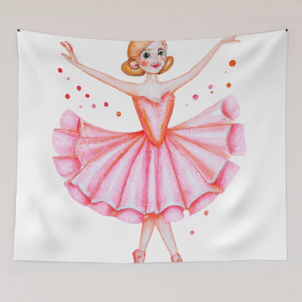 Item preview, Pink ballerina  designed and sold by WaveDance.