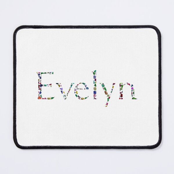 Item preview, The name EVELYN made with Gemstones designed and sold by DigitalGemArt.