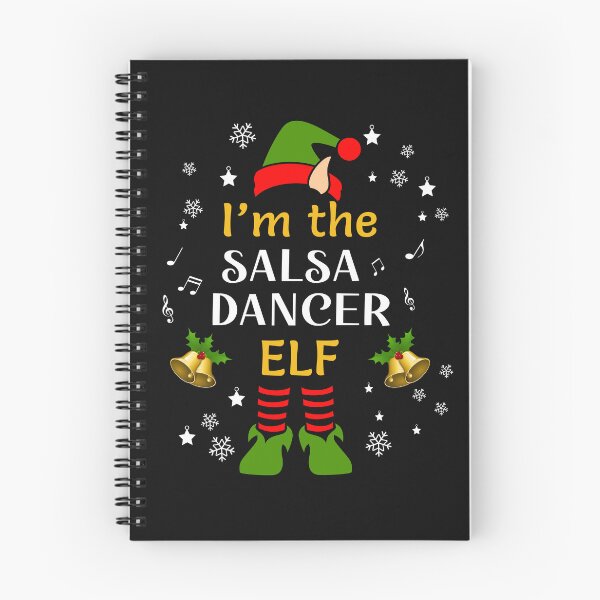 Item preview, i'm The Salsa Dancer Elf Christmas merry Xmas salsa gift designed and sold by TeeHDesigner.
