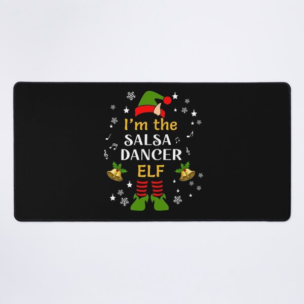 Item preview, i'm The Salsa Dancer Elf Christmas merry Xmas salsa gift designed and sold by TeeHDesigner.