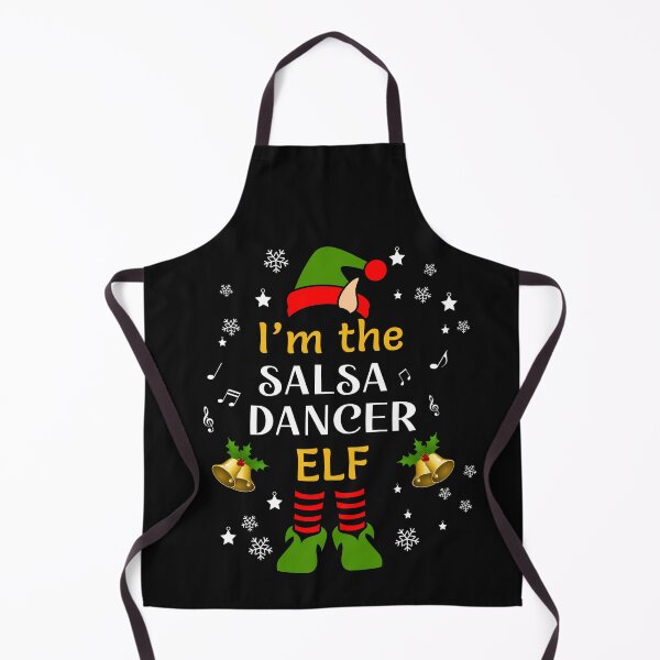 Item preview, i'm The Salsa Dancer Elf Christmas merry Xmas salsa gift designed and sold by TeeHDesigner.