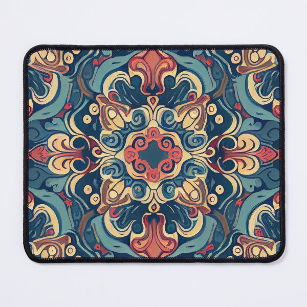 Artikelvorschau, Beautiful Mute Pastel Elaborate Pattern Designn Digital Painting entworfen und verkauft von CodeAndColors.