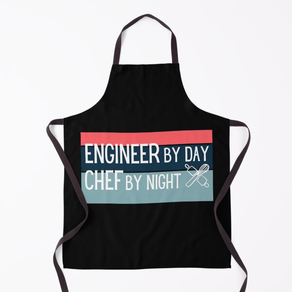 Item preview, Ingeniero retro de día Chef de noche designed and sold by Ddabartshop ⭐⭐⭐⭐⭐.