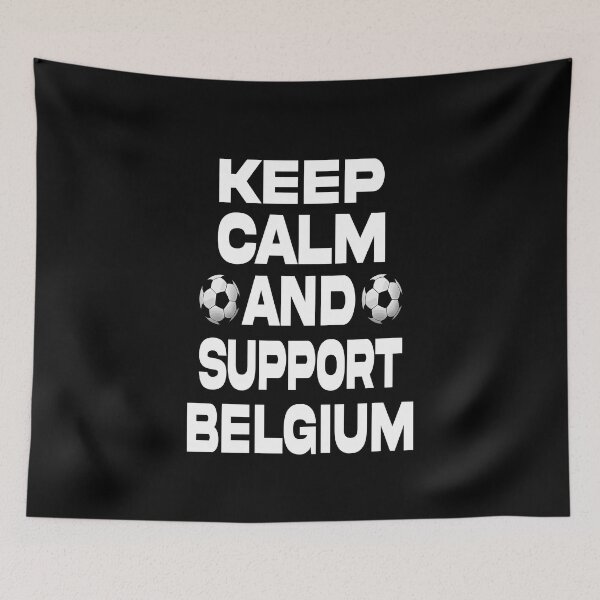 Item preview, keep calm and support Belgium designed and sold by Ach B.