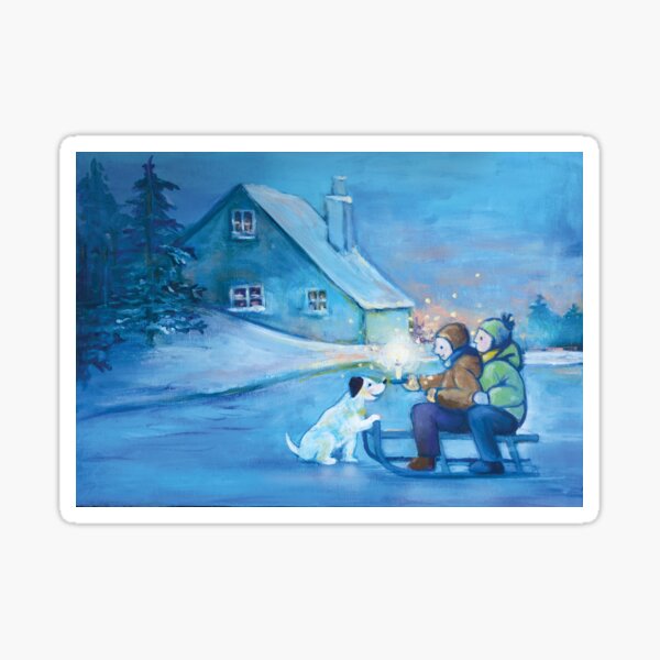 Snowfun Sticker