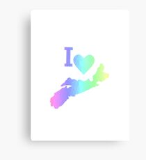 I Love Nova Scotia Pastels Metal Print