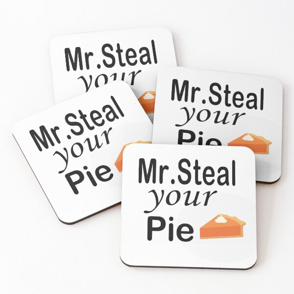 Item preview, Funny Mr steal your pie  designed and sold by Ami Ne.