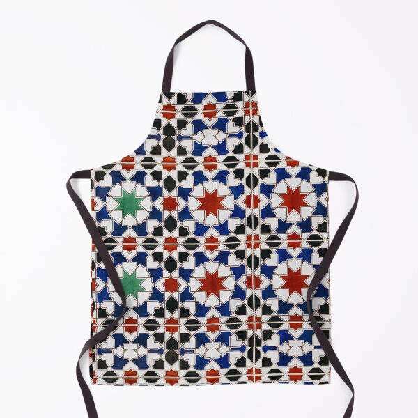 Item preview, COLORFUL ORIENTAL MOSAIC TRENDING MOROCCAN ZELLIGE CHIFFON TOP designed and sold by Ali-shopy.